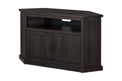 Martin Svensson Home -  Rustic Corner TV Stand, Espresso - 90978 veiw 3