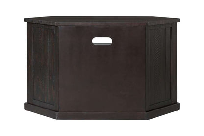 Martin Svensson Home -  Rustic Corner TV Stand, Espresso - 90978 veiw 4
