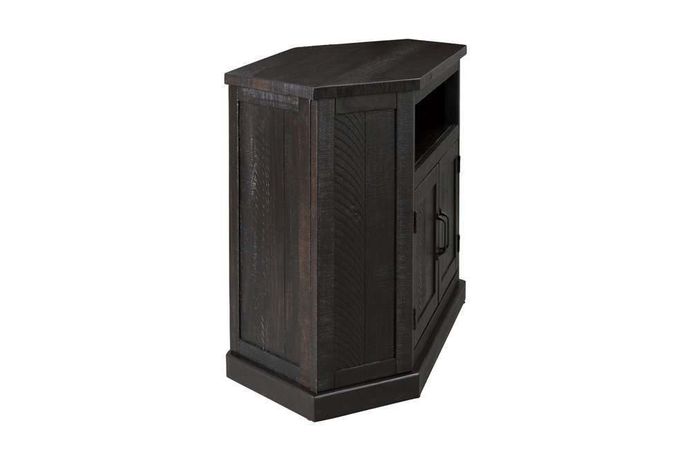 Martin Svensson Home -  Rustic Corner TV Stand, Espresso - 90978 veiw 5