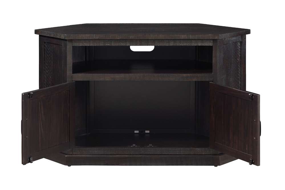 Martin Svensson Home -  Rustic Corner TV Stand, Espresso - 90978 veiw 6