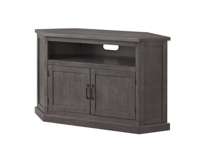 Martin Svensson Home -  Rustic Corner TV Stand, Grey - 90979 veiw 4