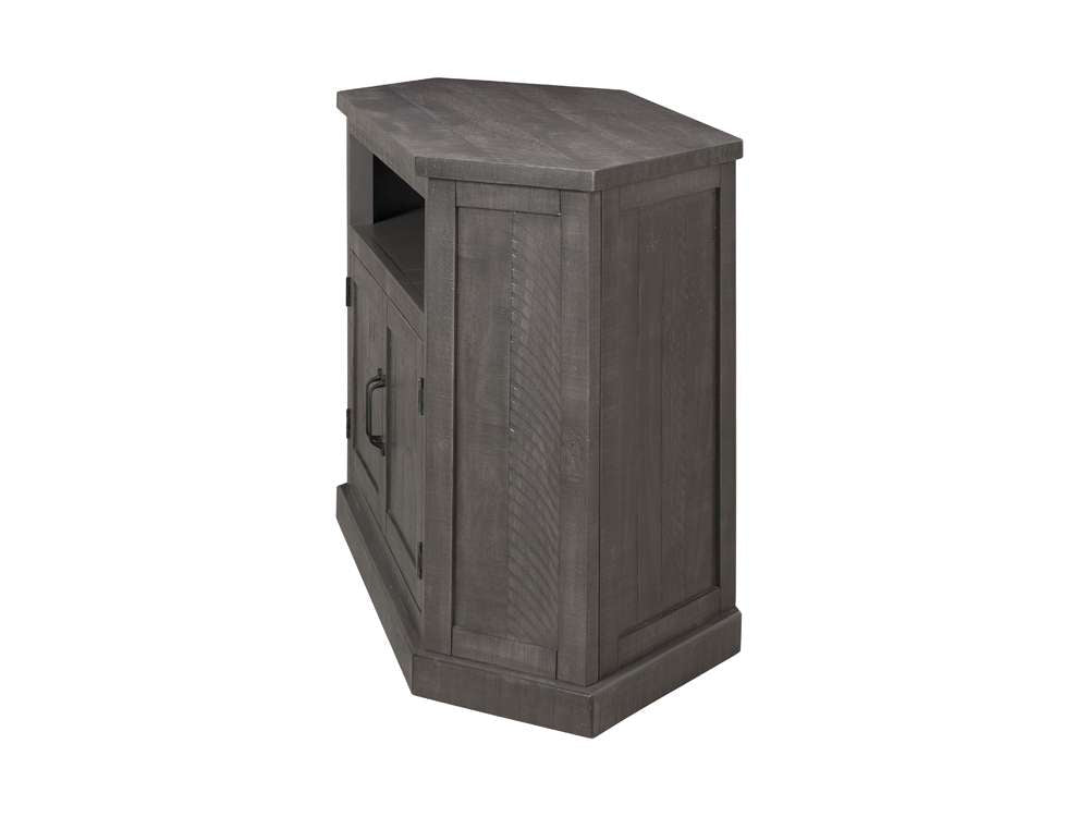 Martin Svensson Home -  Rustic Corner TV Stand, Grey - 90979 veiw 5