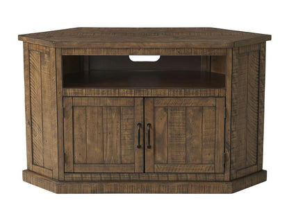 Martin Svensson Home -  Rustic Corner TV Stand, Natural - 90972 veiw 5