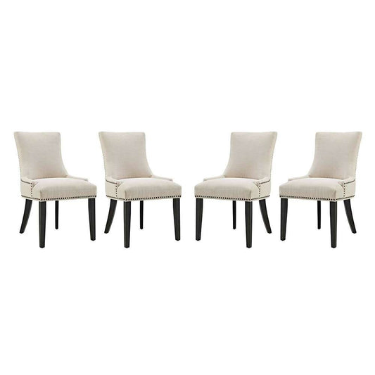Modway - Marquis Dining Chair Fabric (Set of 4) - EEI-3497-BEI veiw 1