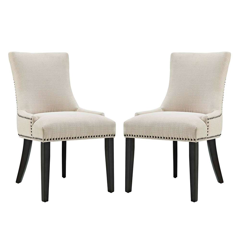 Modway - Marquis Dining Side Chair Fabric (Set of 2) - EEI-2746-BEI-SET veiw 1