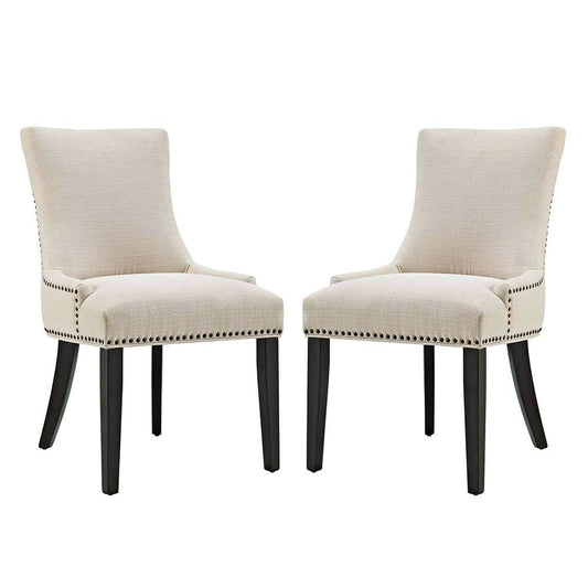 Modway - Marquis Dining Side Chair Fabric (Set of 2) - EEI-2746-BEI-SET veiw 1