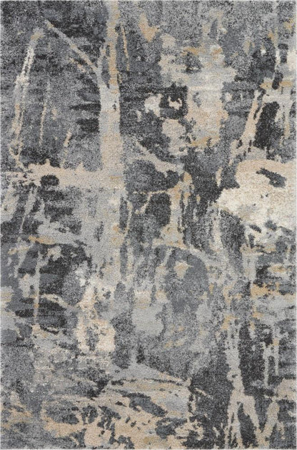 Nourison - Fusion FSS10 Beige and Bone 4x6 Modern Area Rug - FSS10-99446046611 veiw 1