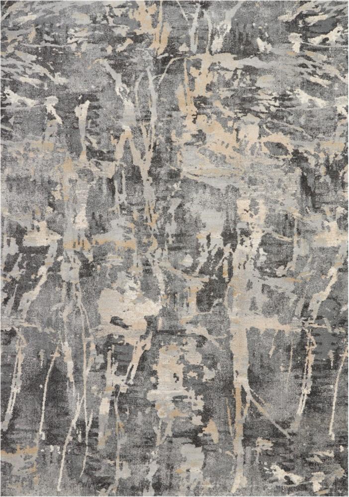Nourison - Fusion FSS10 Beige and Bone 96in x 13 Oversized Plush Shag Rug - FSS10-99446316677 veiw 1