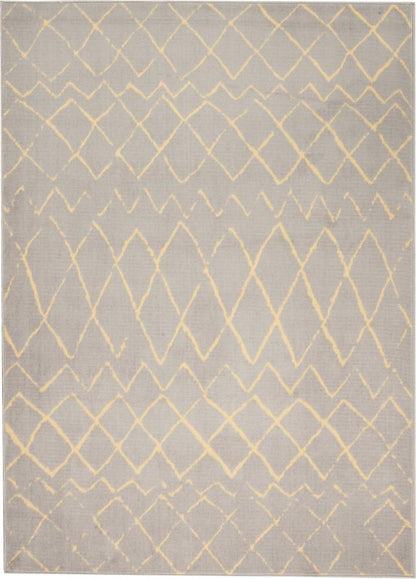 Nourison - Grafix GRF04 Bone 53in x 73in Area Rug - GRF04-99446394835_CLOSEOUT veiw 1