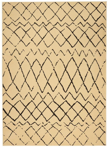 Nourison - Grafix GRF04 Cream White 53in x 73in Area Rug - GRF04-99446394804_CLOSEOUT veiw 1