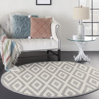 Nourison - Grafix 53in x Round Area Rug - GRF18-99446719492 veiw 2