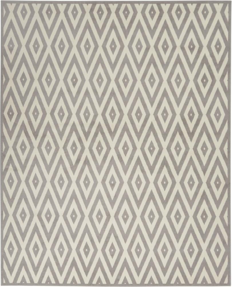 Nourison - Grafix GRF18 White/Bone 710in x 910in Large Rug - GRF18-99446411853 veiw 1