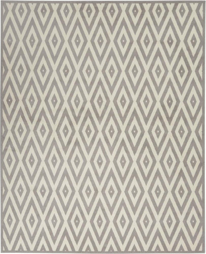 Nourison - Grafix GRF18 White/Bone 710in x 910in Large Rug - GRF18-99446411853 veiw 1