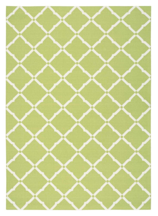 Nourison - Home & Garden RS091 Green 10x13 Rug - RS091-99446208194_CLOSEOUT veiw 1