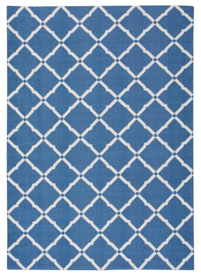 Nourison - Home & Garden RS091 Dark Blue 44in x 63in Area Rug - RS091-99446208071_CLOSEOUT veiw 1