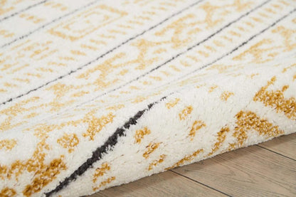 Nourison - Kamala DS503 Gold 710in x 106in Oversized Rug - DS503-99446407672 - CLOSEOUT veiw 2