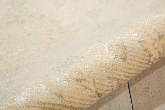 Nourison - Luminance LUM04 Beige and Green 23in x 8 Hallway Rug - LUM04-99446194398_CLOSEOUT veiw 2