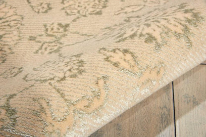 Nourison - Luminance LUM04 Beige and Green 35in x 55in Area Rug - LUM04-99446194336_CLOSEOUT veiw 2
