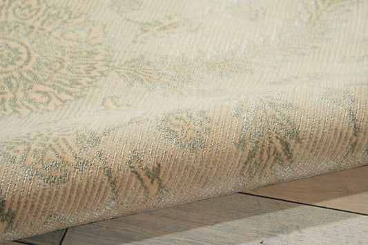 Nourison - Luminance LUM04 Beige and Green 53in x 75in Area Rug - LUM04-99446194329_CLOSEOUT veiw 2