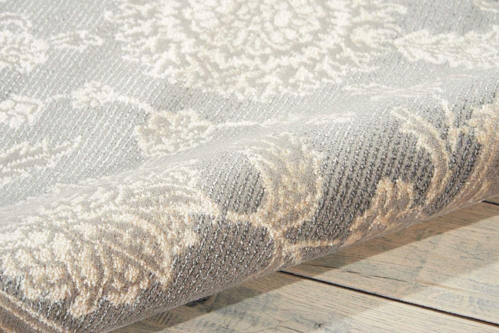 Nourison - Luminance LUM04 Grey 35in x 55in Area Rug - LUM04-99446194220_CLOSEOUT veiw 2