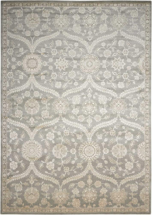 Nourison - Luminance LUM04 Grey 93in x 129in Rug - LUM04-99446194299_CLOSEOUT veiw 1