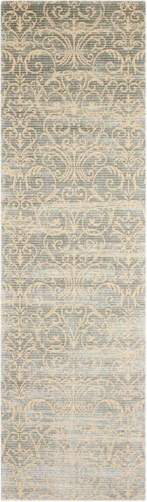 Nourison - Luminance LUM05 Blue 23in x 8 Hallway Rug - LUM05-99446194589_CLOSEOUT veiw 1