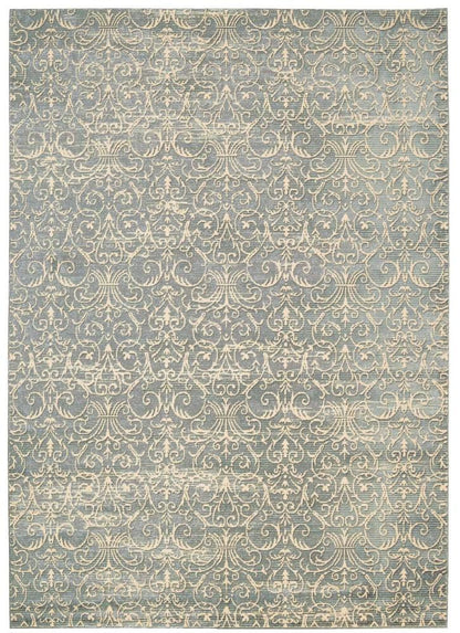 Nourison - Luminance LUM05 Blue 76in x 106in Rug - LUM05-99446194510 - CLOSEOUT veiw 1