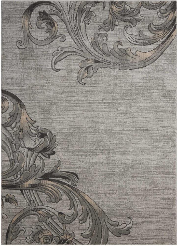Nourison - Maxell MAE05 Grey 93in x 129in Oversized Rug - MAE05-99446335241 veiw 1