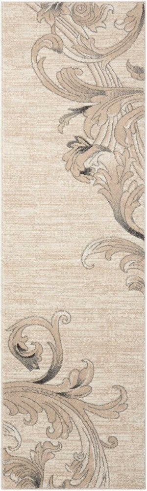 Nourison - Maxell MAE05 Taupe 22in x 76in Hallway Rug - MAE05-99446335180 veiw 1