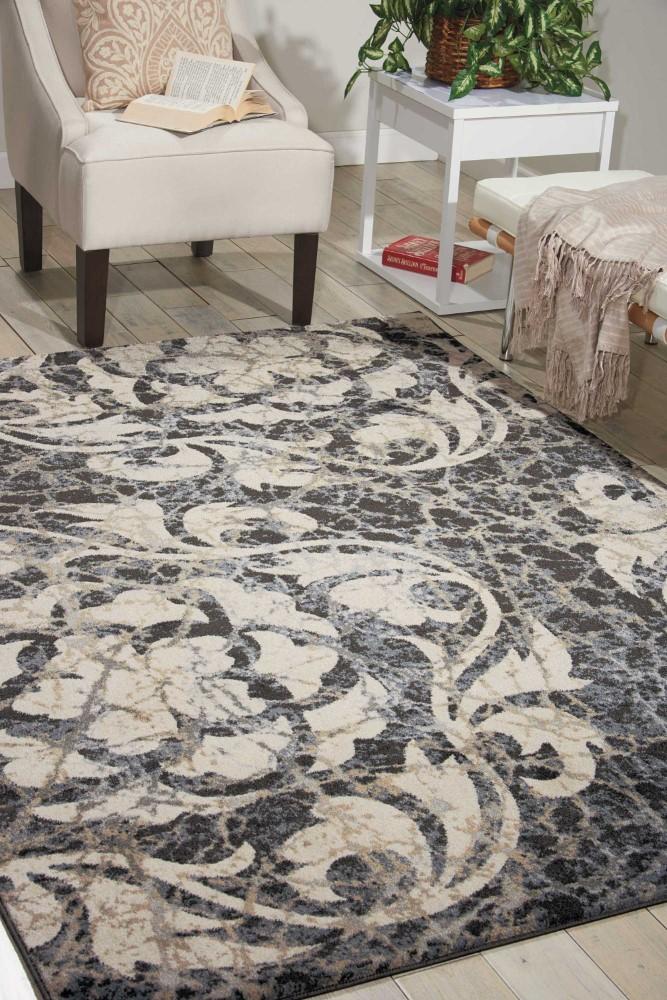 Nourison - Maxell MAE10 Grey 710in x 106in Oversized Rug - MAE10-99446343635 veiw 2