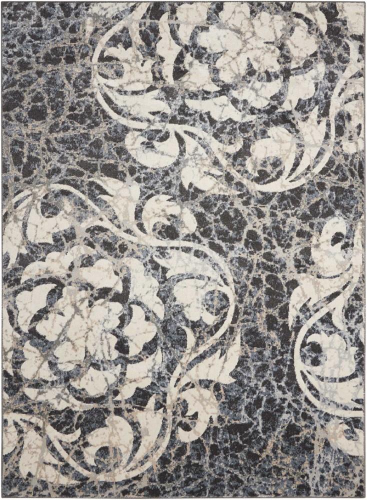 Nourison - Maxell MAE10 Grey 93in x 129in Oversized Rug - MAE10-99446343642 veiw 1