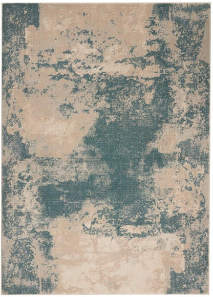 Nourison - Maxell MAE13 Blue and White 310in x 510in Area Rug - MAE13-99446396518 veiw 1