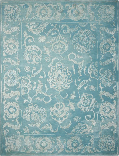 Nourison - Opaline OPA12 Blue 39in x 59in Area Rug - OPA12-99446353863_CLOSEOUT veiw 1