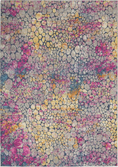 Nourison - Passion 53in x 73in Yellow Multicolor Area Rug - PSN34-99446779946 - CLOSEOUT veiw 1