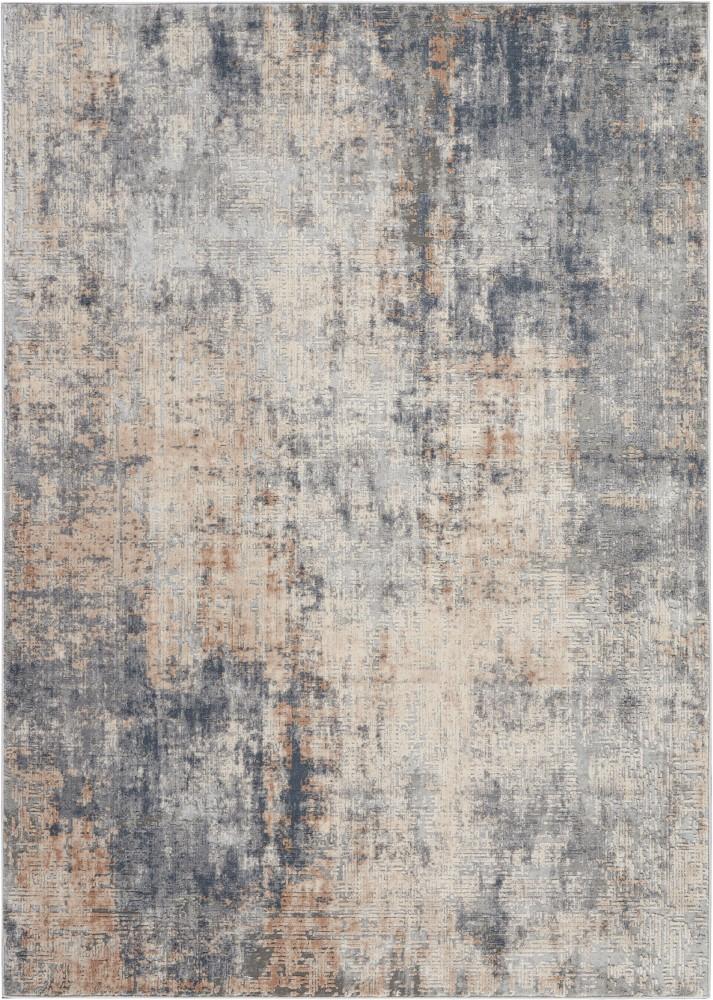 Nourison - Rustic Textures RUS01 Bone and Beige 53in x 73in Rustic Area Rug - RUS01-99446461889 veiw 1