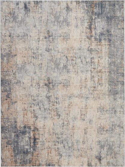 Nourison - Rustic Textures RUS01 Bone and Beige 710in x 106in Oversized Rug - RUS01-99446461896 veiw 1
