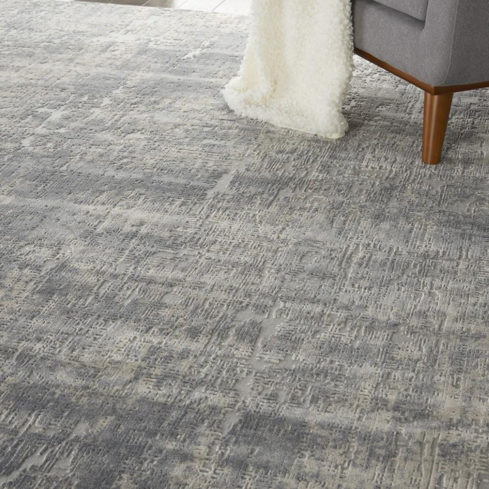 Nourison - Rustic Textures RUS01 Ivory 710in x 106in Oversized Textured Rug - RUS01-99446476159 veiw 3