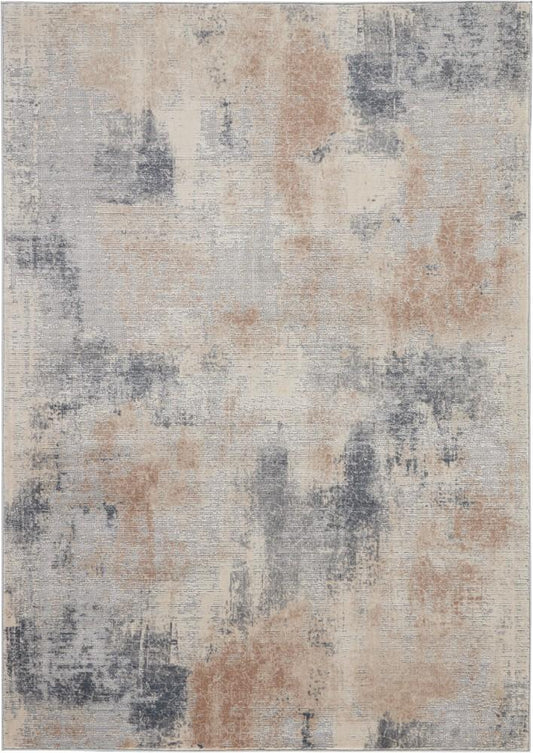 Nourison - Rustic Textures RUS02 Beige and Bone 311in x 511in Rustic Area Rug - RUS02-99446461933 veiw 1