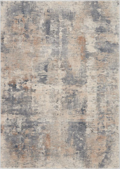 Nourison - Rustic Textures RUS05 Beige and Bone 311in x 511in Rustic Area Rug - RUS05-99446460431 veiw 1