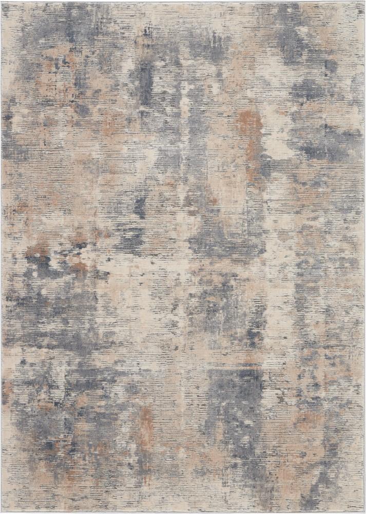Nourison - Rustic Textures RUS05 Beige and Bone 53in x 73in Rustic Area Rug - RUS05-99446460455 veiw 1