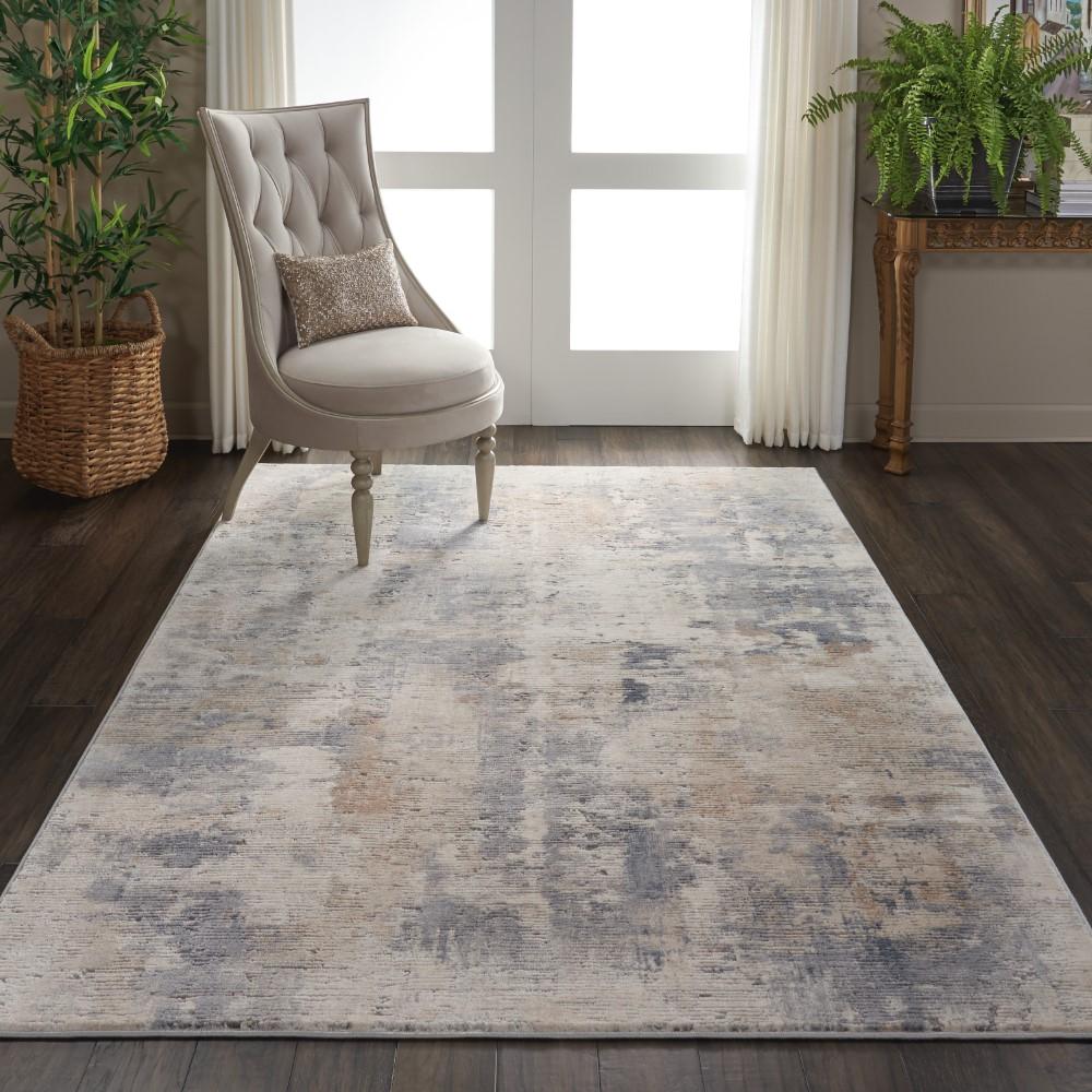 Nourison - Rustic Textures RUS05 Beige and Bone 53in x 73in Rustic Area Rug - RUS05-99446460455 veiw 2