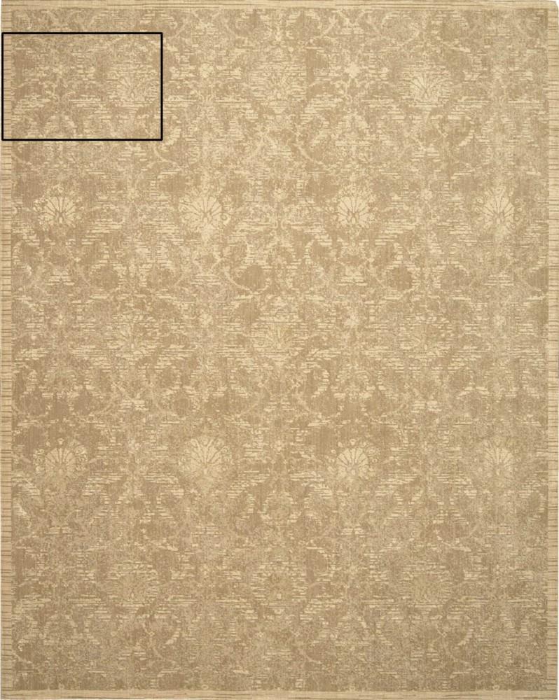 Nourison - Silk Elements SKE03 Beige 99in x 13 Rug - SKE03-99446189103_CLOSEOUT veiw 1