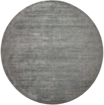 Nourison - Twilight TWI11 Slate Blue and Grey 8 x Round Large Rug - TWI11-99446358097 veiw 1