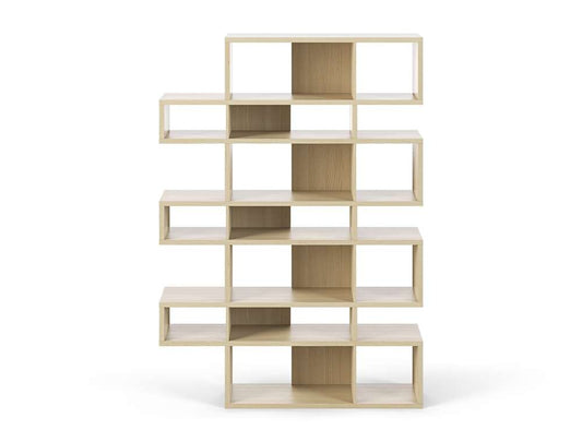 TEMAHOME - London Composition Bookcase in Oak Frame, Oak Backs - 9500319716 veiw 1