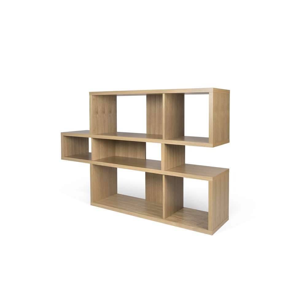 TEMAHOME - London Composition Bookcase in Oak Frame, Oak Backs - 9500319631 veiw 3