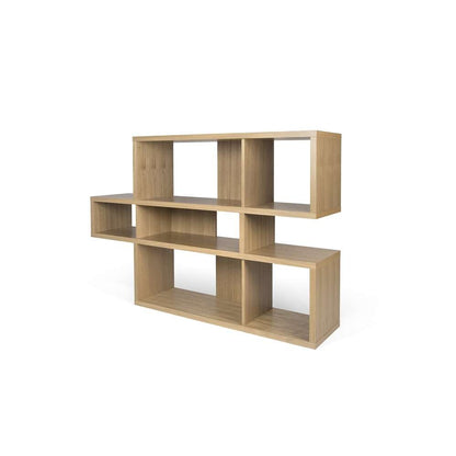TEMAHOME - London Composition Bookcase in Oak Frame, Oak Backs - 9500319631 veiw 3