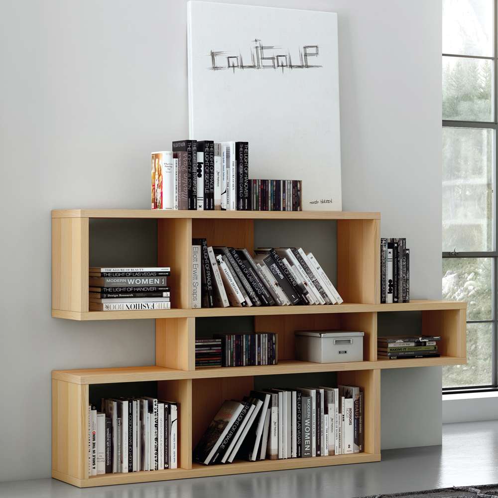 TEMAHOME - London Composition Bookcase in Oak Frame, Oak Backs - 9500319631 veiw 5