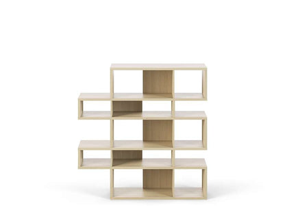 TEMAHOME - London Composition Bookcase in Oak Frame, Oak Backs - 9500319679 veiw 1