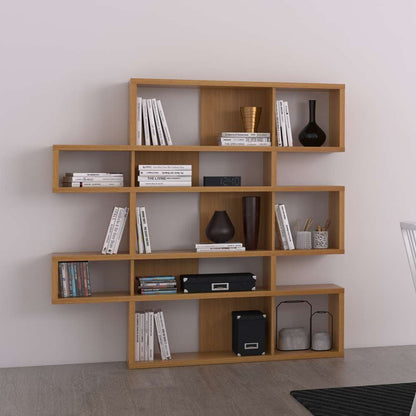 TEMAHOME - London Composition Bookcase in Oak Frame, Oak Backs - 9500319679 veiw 4