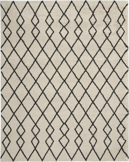 Nourison - Martil MAT01 Ivory White 710in x 910in Large Plush Rug - MAT01-99446481986_CLOSEOUT veiw 1